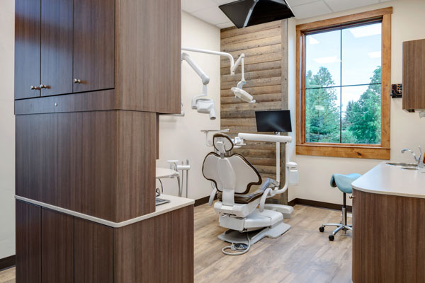 Dental operatory at Summit Dental 