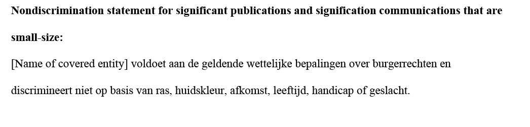 sample ce statement dutch